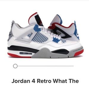 Jordan 4 Retro What The
